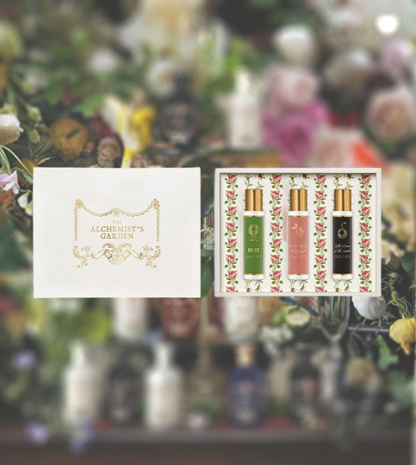 GUCCI The Alchemist's Garden High-End 15ml*3 Gift Set (Firenze 15ml + Snake 15ml + Ode to Divinity 15ml)